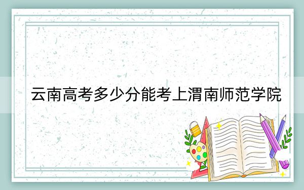 云南高考多少分能考上渭南师范学院？2024年文科录取分486分 理科投档线463分